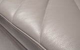 Leather texture | Italian Leather | Fractus Modern Motion Storage Ottoman with Tray Table Desk | Mofit Home Furniture