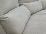 Blossom Curve Power Reclining Sectional with Console Table
